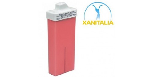 Cire Tiède Roll-ON Xanitalia 100ml / Rose ( Mini )